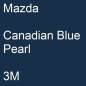 Preview: Mazda, Canadian Blue Pearl, 3M.